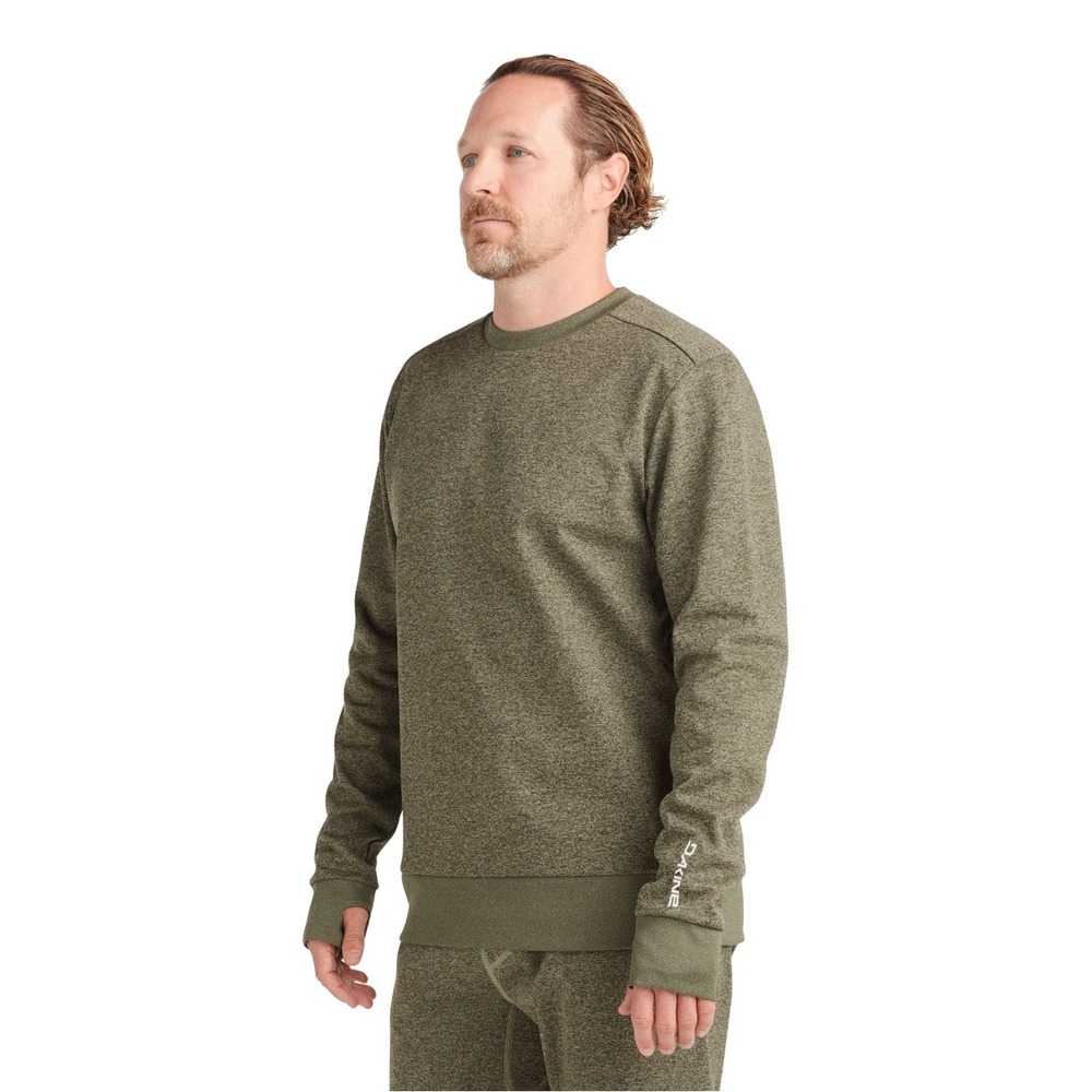 Dakine Liberator LW Crew Sweatshirt Peat Green Heather‎ M331DAK0017 Mens XL